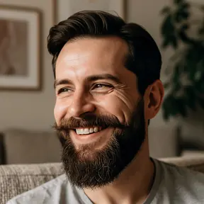 femme cuisinière française souriante en cuisine avec lumière douce