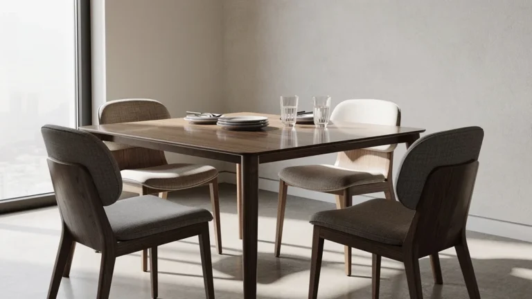 Choisir ma table à manger extensible avant tout le reste a structuré la pièce
