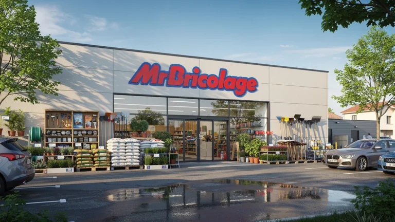 Magasin Mr Bricolage Charmeil façade lumineuse et accueillante pour bricolage et aménagement